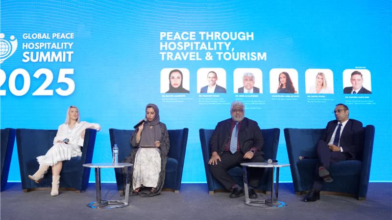 Peace through hospitality panel at the Global Peace Hospitality Summit 2025